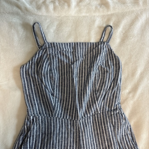 Striped jumpsuit - Picture 3 of 6